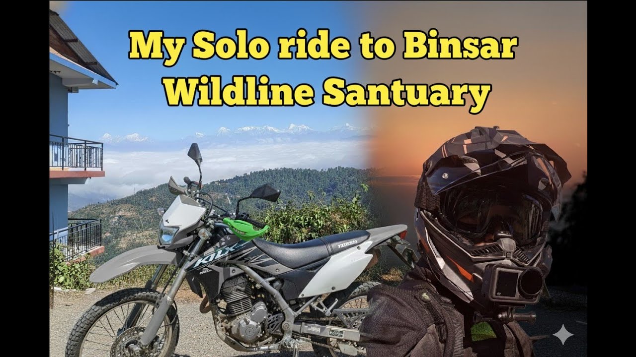 (Off beat) Kumaon | Peora to Mukteshwar & Binsar - Day  2  | Uttarakhand | Kawasaki KLX230
