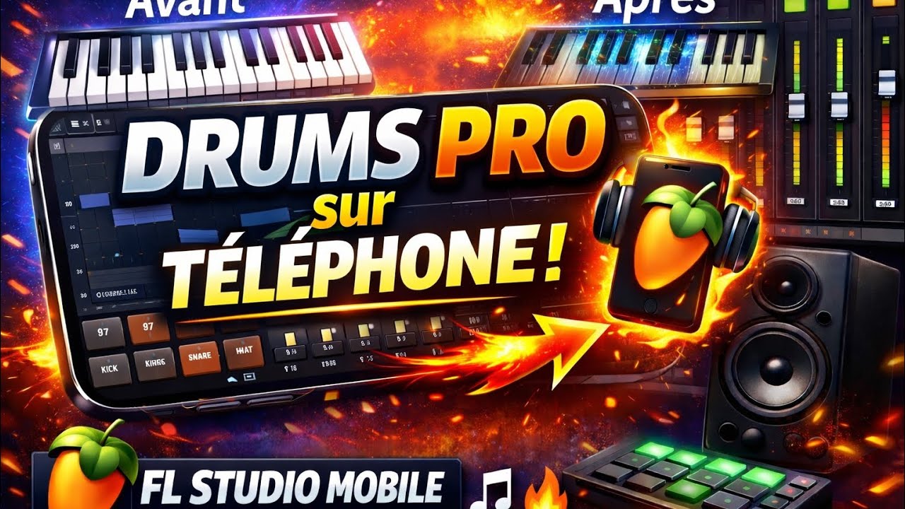 COMMENT FAIRE DES DRUMS  [_PRO]_A_Z_SUR FL STUDIO MOBILE_2026