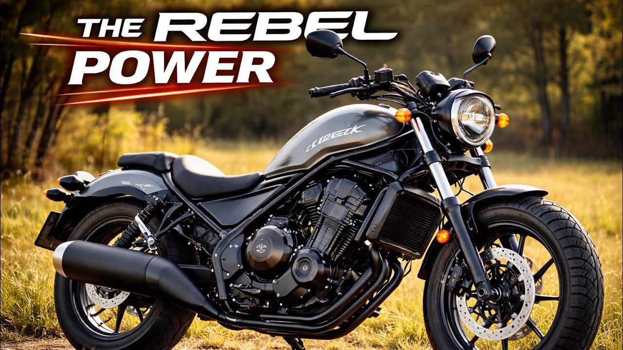Почему все говорят о Honda Rebel 500 в 2026 году!