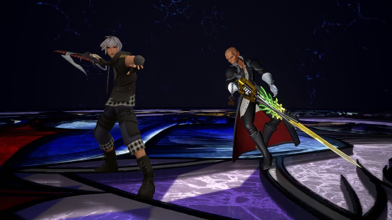 KH3 MODS: Riku vs Master Xehanort. (No Damage) (Critical Mode)