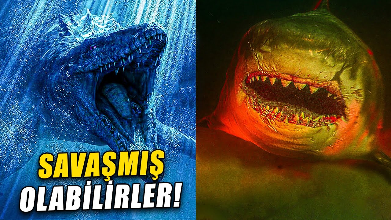 Mosasaurus vs Megalodon Savaşı Gerçekleşti mi? | Jurassic’in Gizli Deneyleri