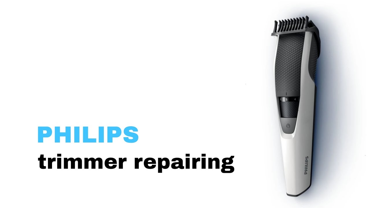 Philips trimmer repairing and service