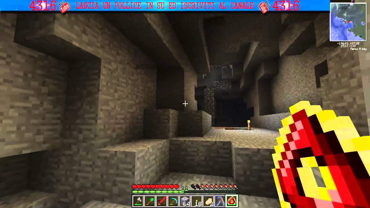 Nerdocraft #40 minecraft FTB in coop. - I 3 CAVERNICOLI! 1.2.5 -