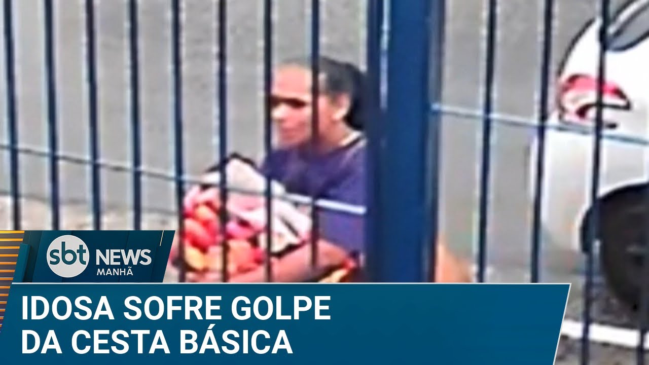 Golpe da cesta básica: falsa servidora engana idosa e faz empréstimo | #SBTNews Manhã (31/01/25)