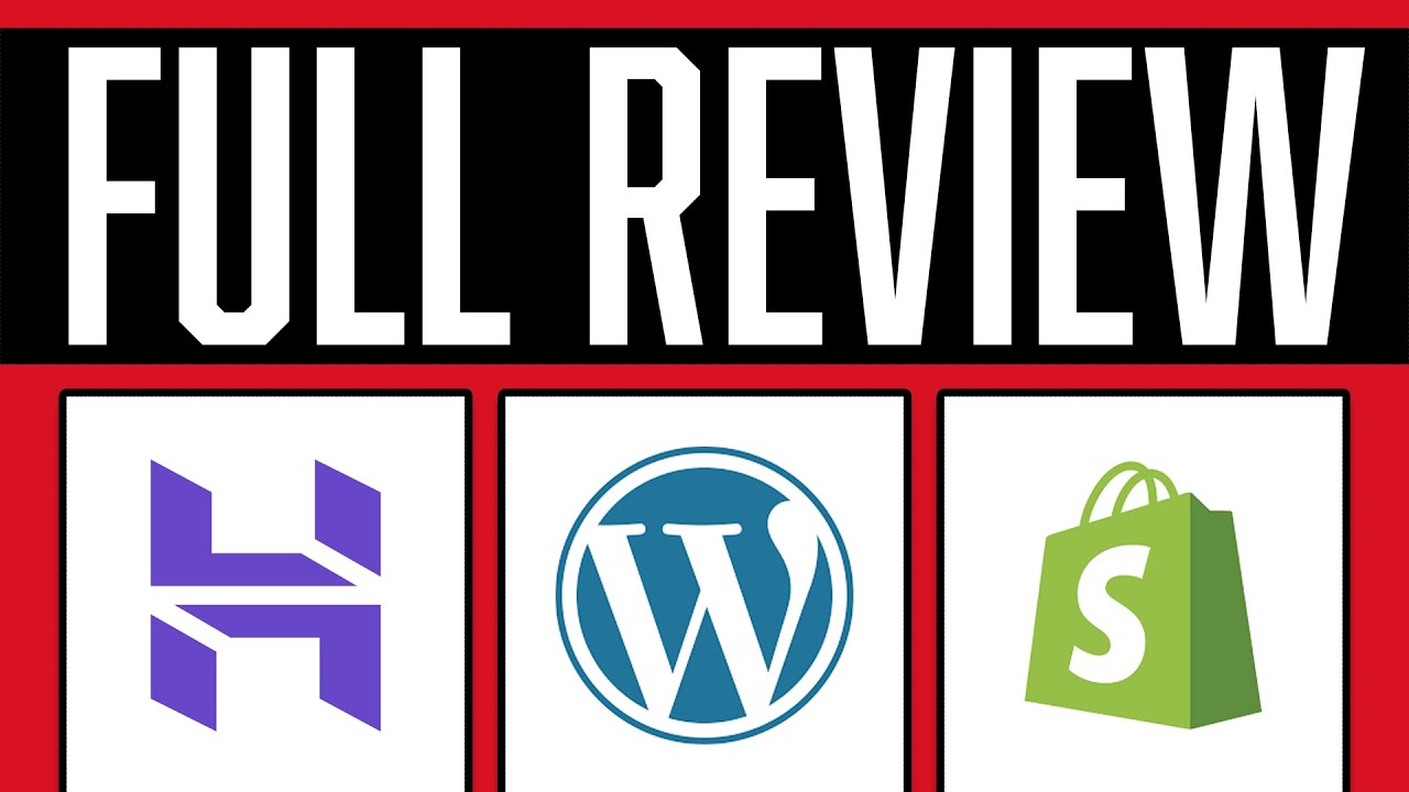 HOSTINGER VS SHOPIFY VS WORDPRESS | WHICH PLATFORM SHOULD I MAKE MY WEBSITE ON?
