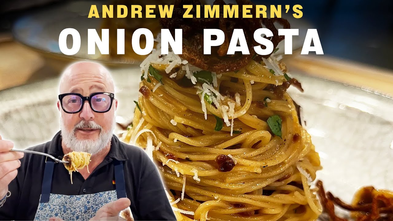 Recipe: Onion Pasta | Andrew Zimmern