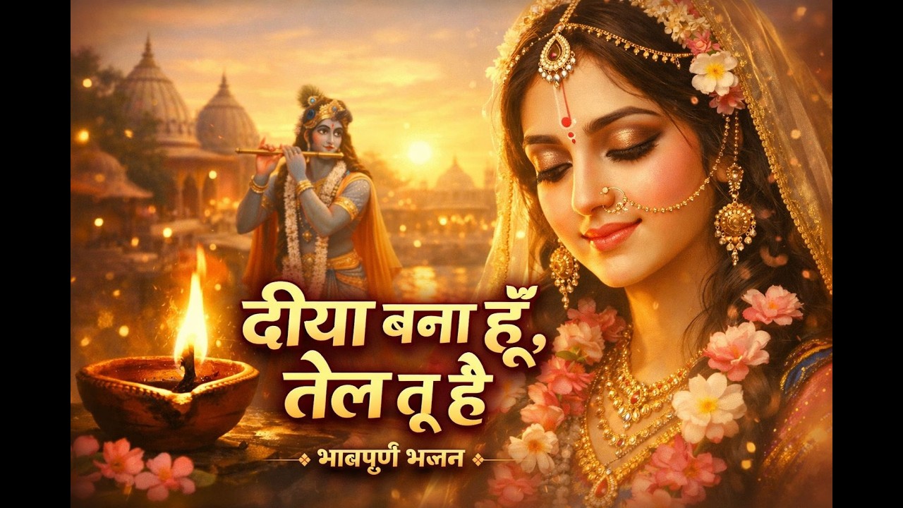दीया बना हूँ, तेल तू है | राधा रानी का भावपूर्ण भजन | Radhe Radhe Bhajan