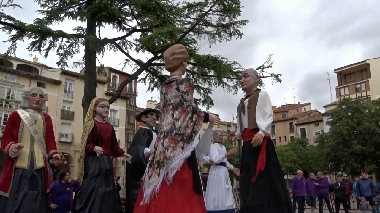 Gigantes y cabezudos de Logroño - entremés 