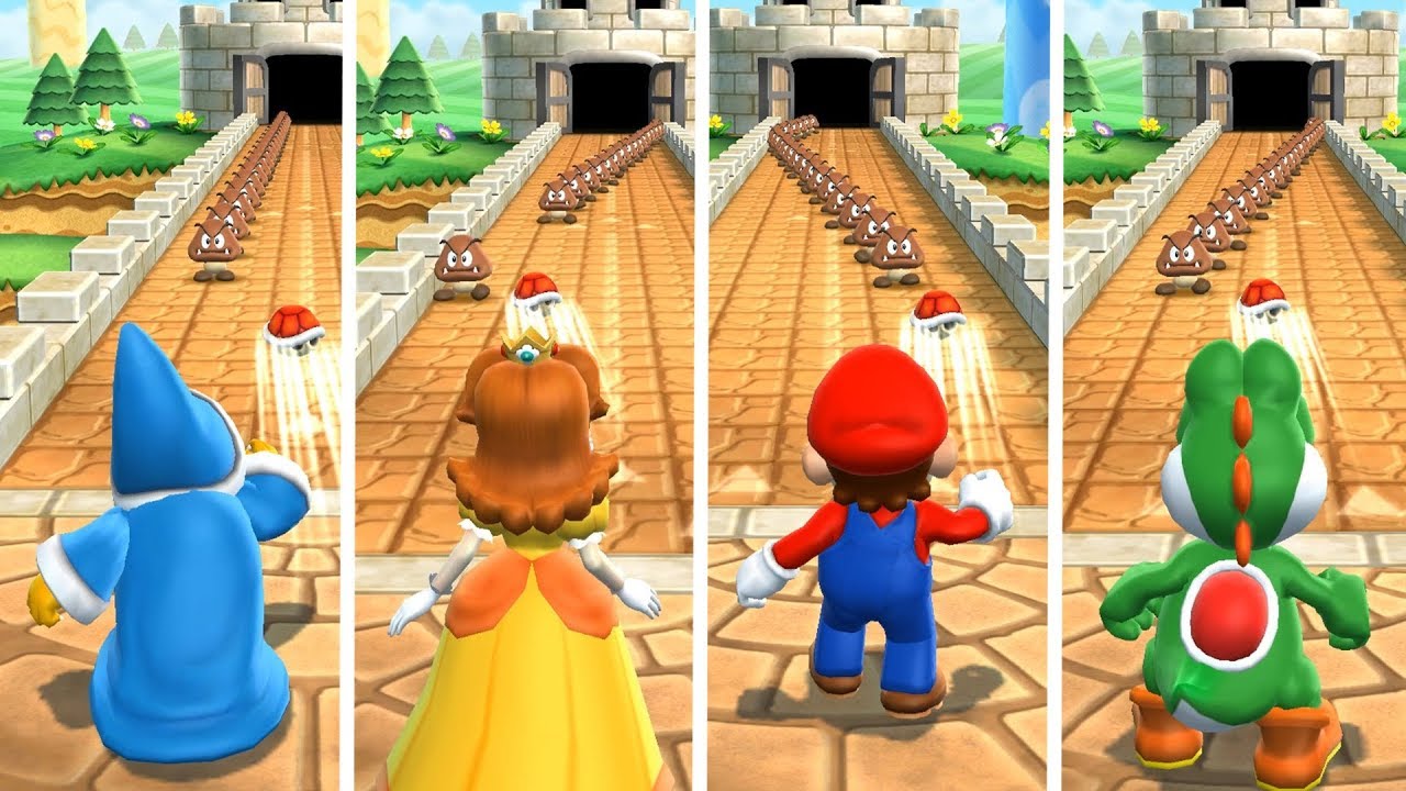 Mario Party 9 - Goomba Bowling All Characters