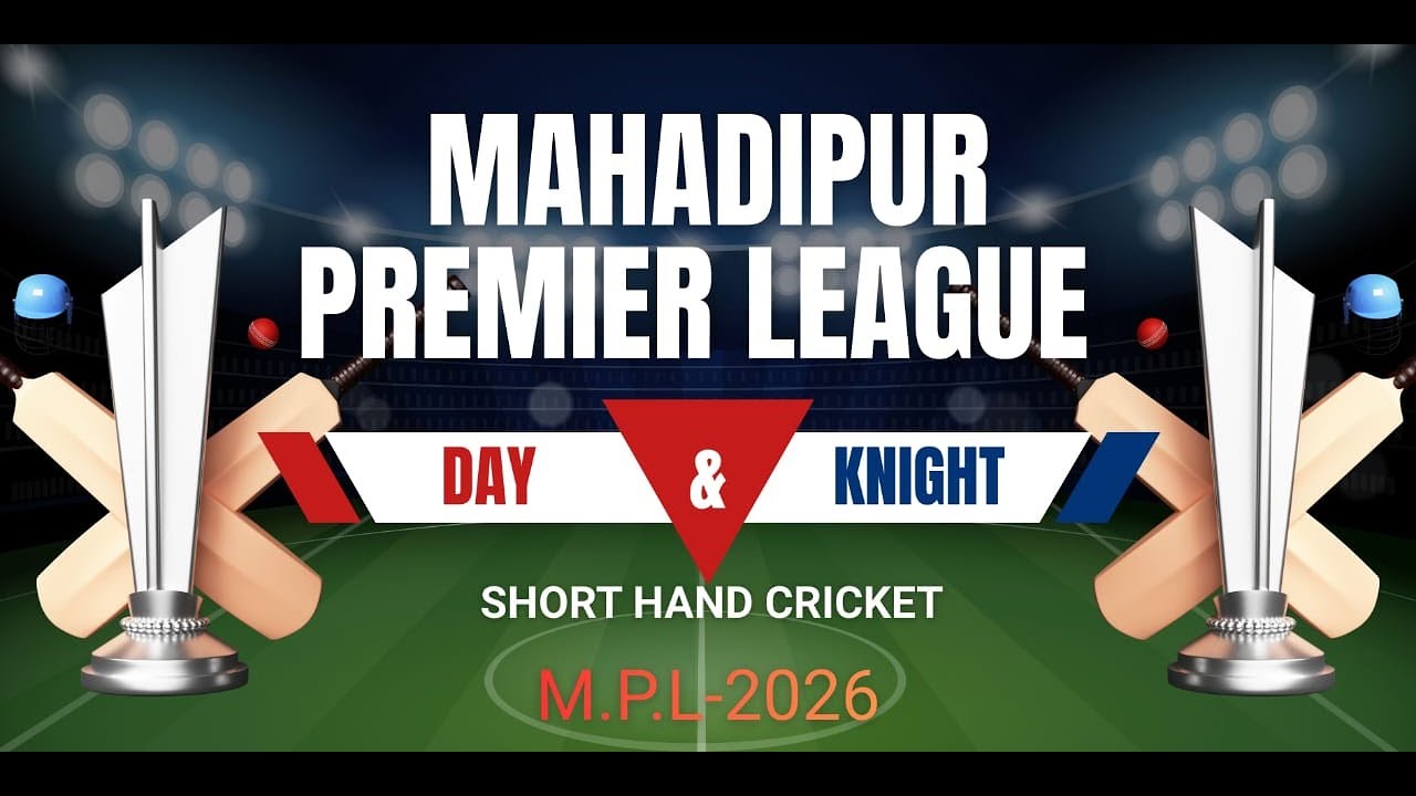 MAHADIPUR PREMIER LEAGUE-2026 DAY & NIGHT SHORT HAND CRICKET| PART-2