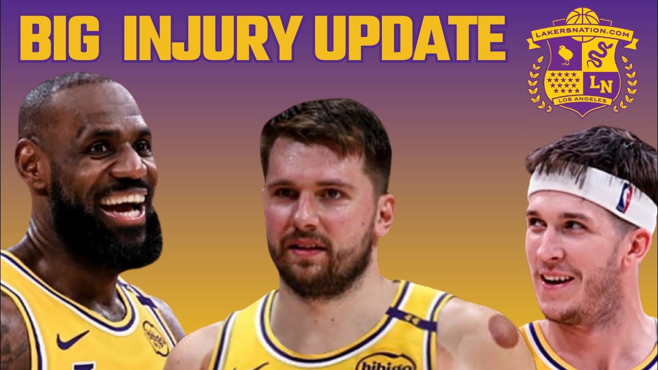 BIG Lakers Injury Report vs Heat