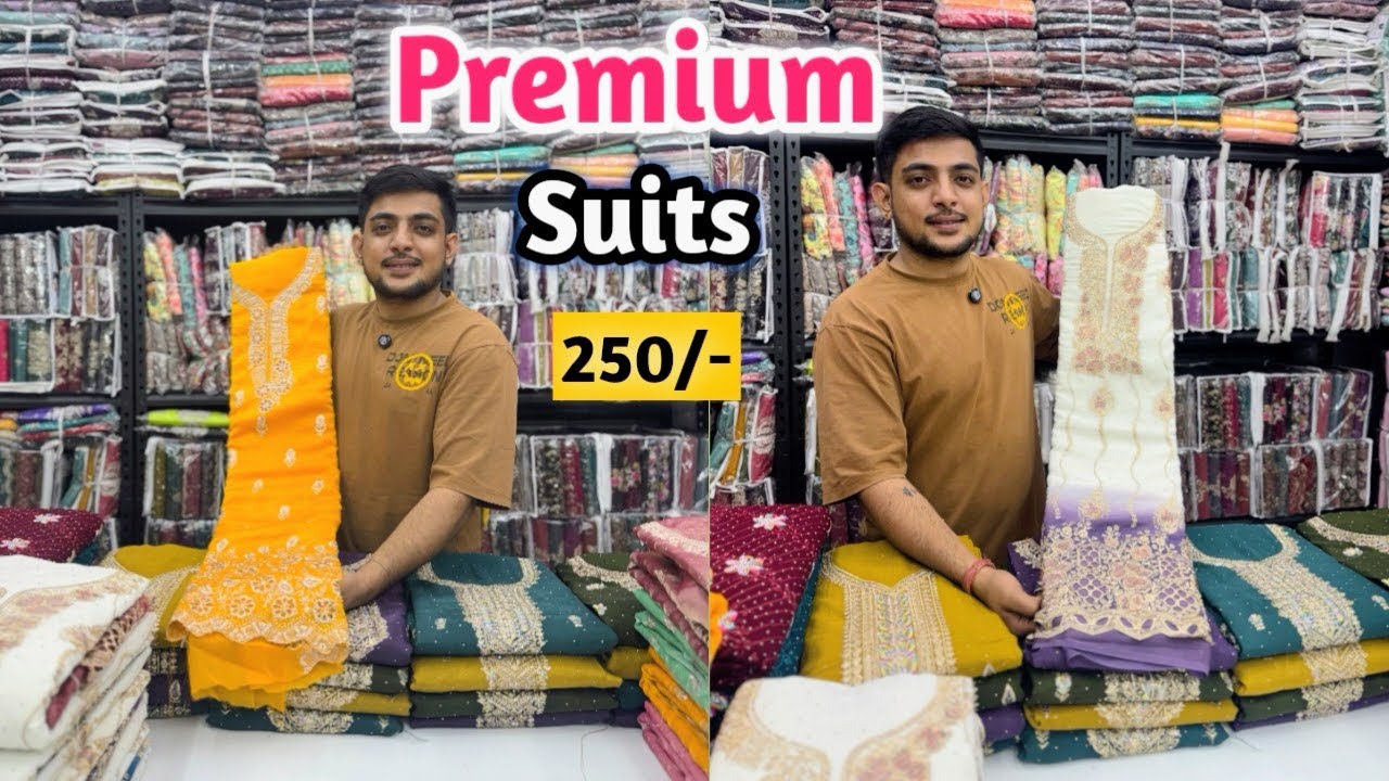 Premium Party Wear Suits In Wholesale | Designer Suits | Boutique Wear Suits In Wholesale Prices 