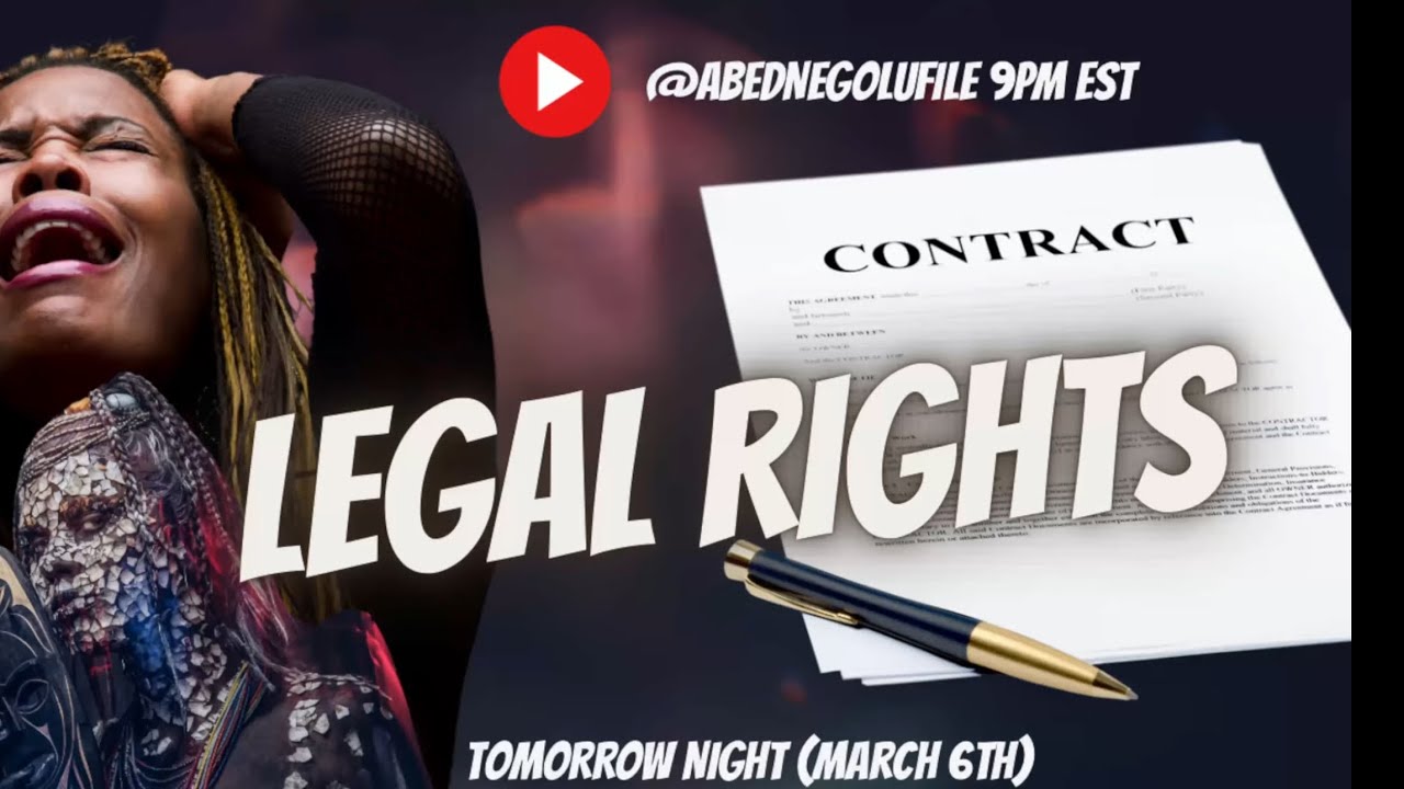Understanding Legal Rights & Contracts - Teaching & Deliverance Prayers