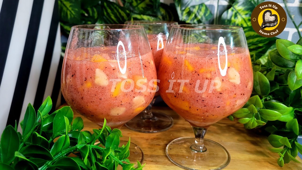 Nutritional Gond Katira And Mix Fruit Smoothie With Basil Seeds#smoothie#gondkatira#mixfruits#drink 