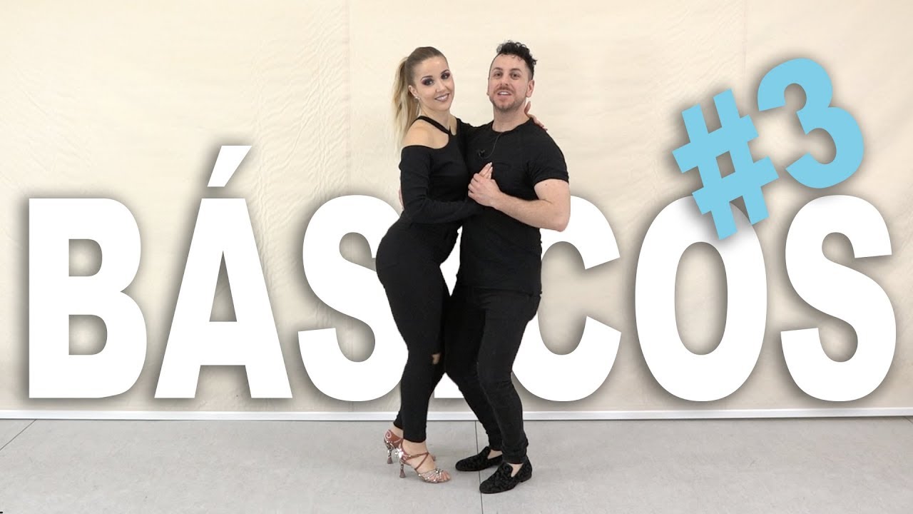 3. Pasos b&aacute;sicos de BACHATA #3 | Como bailar bachata | Aprende a bailar con Alfonso y M&oacute;nica