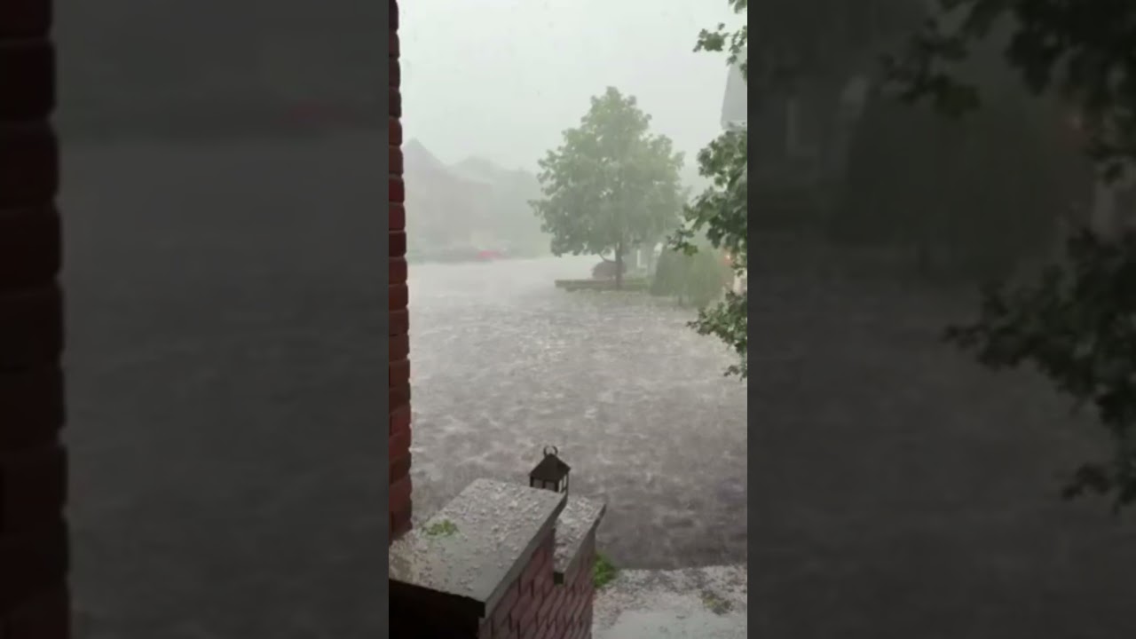 🔴😱 More images of thuderstorms in Montreal ! Canada
