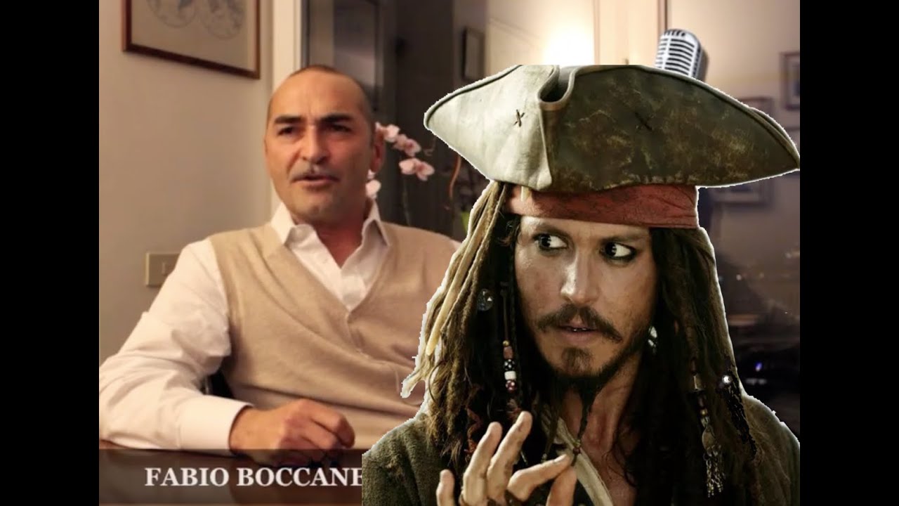 FABIO BOCCANERA, la voce di Johnny Depp | enciclopediadeldoppiaggio.it