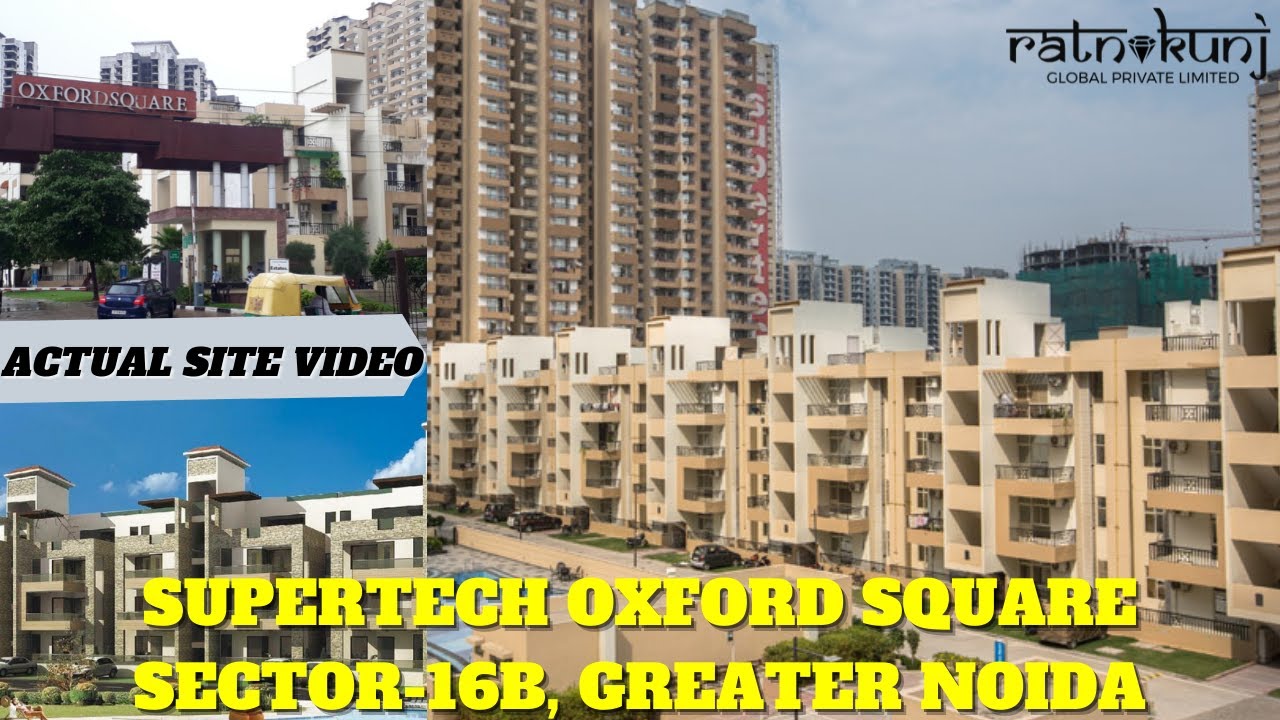 Supertech Oxford Square |☎️8130084691 | Sector-16 B, Greater Noida | 75 Lacs Onwards |