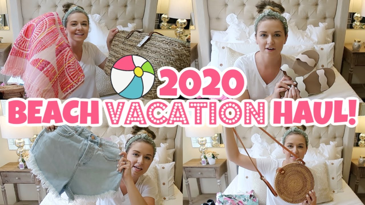 🦩2020 BEACH VACATION #HAUL | TARGET, TJ MAXX, OLD NAVY, & MORE | VACATION PREP | Lauren Yarbrough