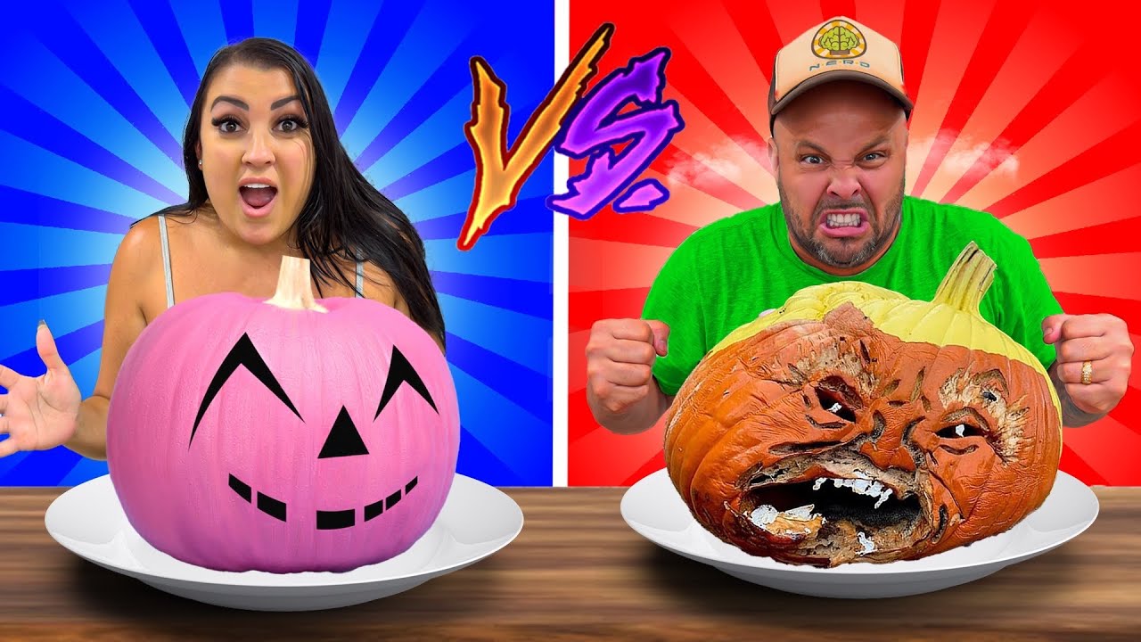 PAINTING HALLOWEEN PUMPKINS *Challenge*