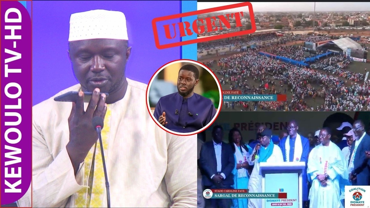 Meeting de Mbour: Diomaye Faye &agrave; abandonn&eacute; Mimi pour &eacute;viter une ultime humiliation