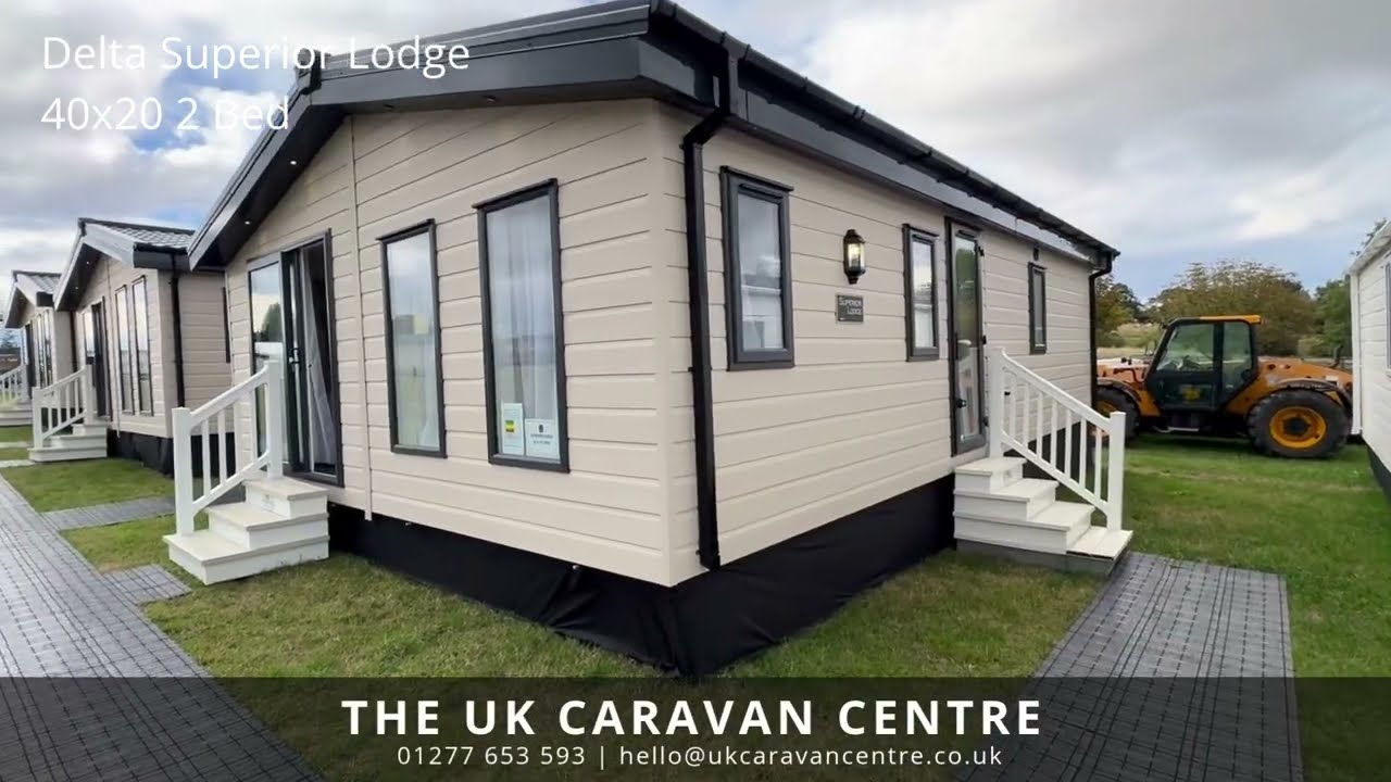 UKCC x DeltaSuperior Lodge 40x20 2 bed 2026 model