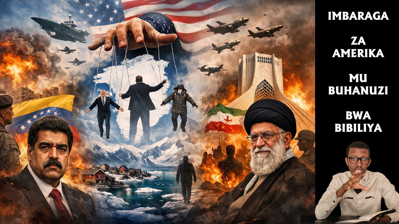 IMBARAGA ZA AMERIKA MU BUHANUZI BWA BIBILIYA: Gufata Venezuela, Greenland, Iran n'ibindi bihugu