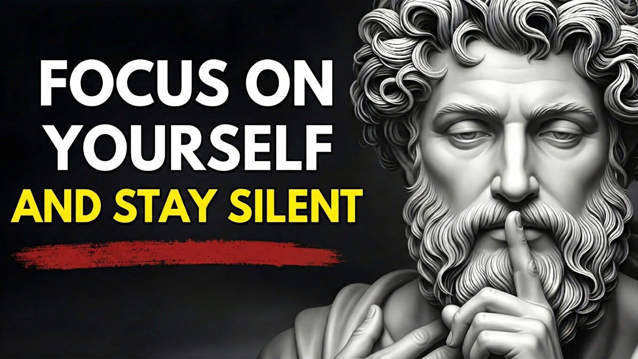 Focus On Yourself and Stay Silent — The Dangerous Power of Saying Less | STOICISM