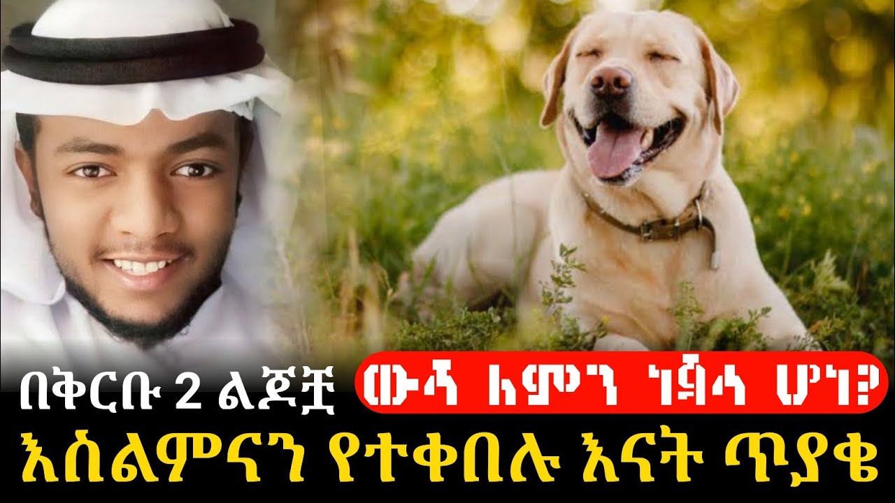 ውሻ ለምን ነጃሳ ሆነ? || ሁለት ልጆቿ እስልምናን የተቀበሉ እናት ያቀረበችው ጥያቄ  @Husutube