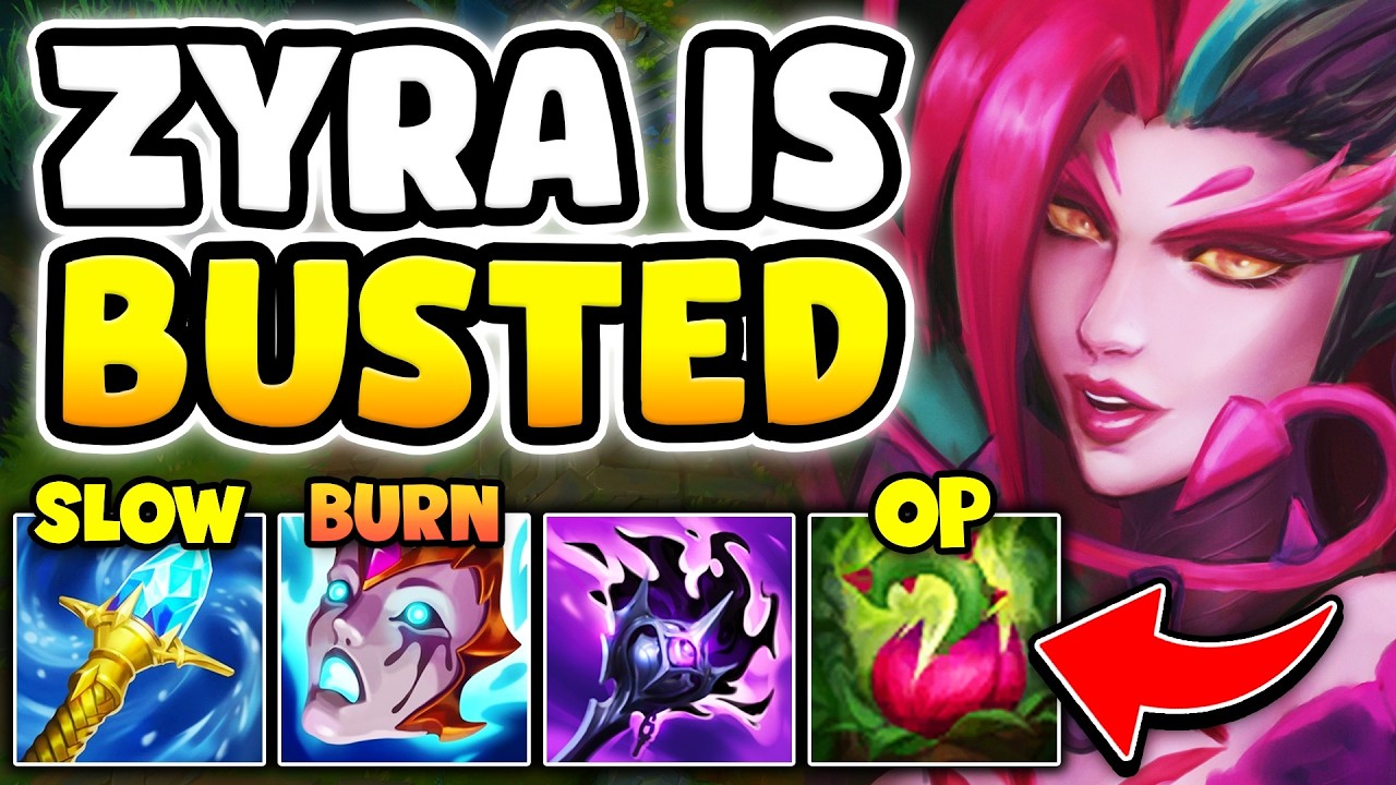 ZYRA TOP IS LITERALLY FREE WINS! THIS CHAMPION CARRIES WITH EASE! - EPISODE 29