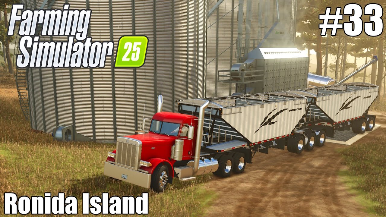 New Grain Dryer! | Ronida Island #33 | Farming Simulator 25 Timelapse