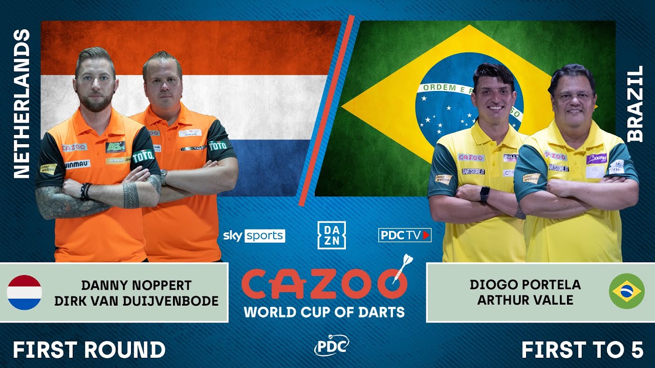 PDC World Cup of Darts 2022 06 16 - Netherlands vs Brazil - HUN