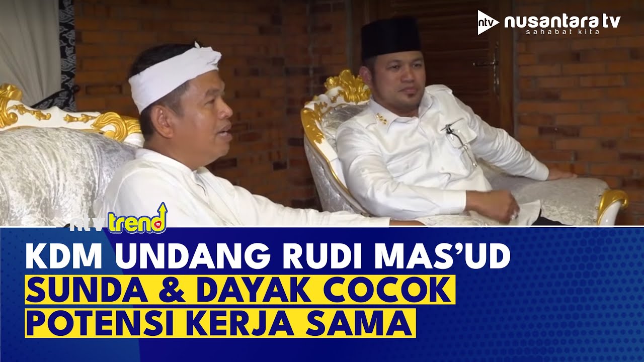 Dedi Mulyadi Undang Rudi Mas’ud Bahas Potensi Kerja Sama Usai Kontroversi ‘Gubernur Konten’ | NTV