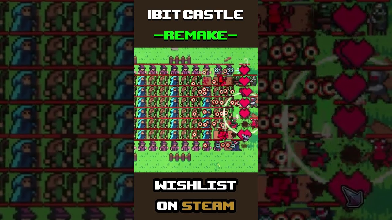 1BIT CASTLE REMAKE #gaming #games #retrogaming #steam #gameplay