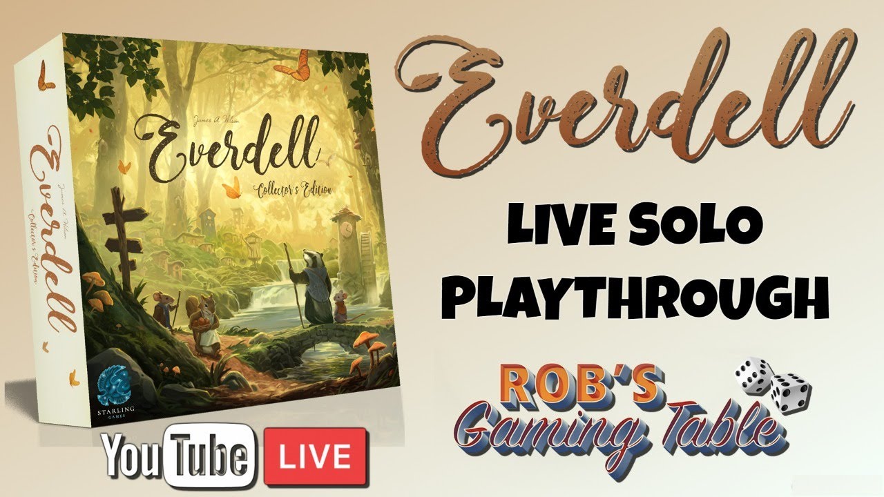Everdell Live Solo Playthrough