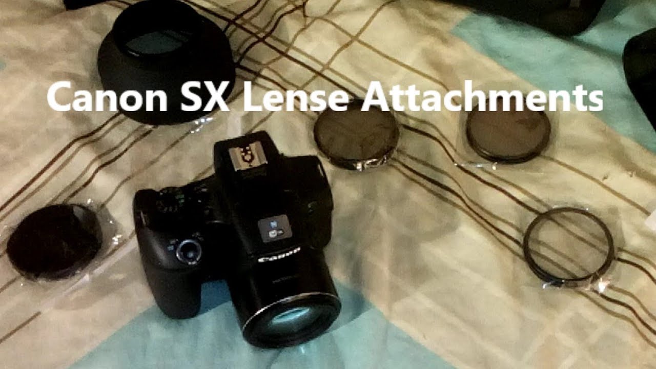 Canon SX 50 / 60 Lense Adapter & Filters / Accessories 58mm