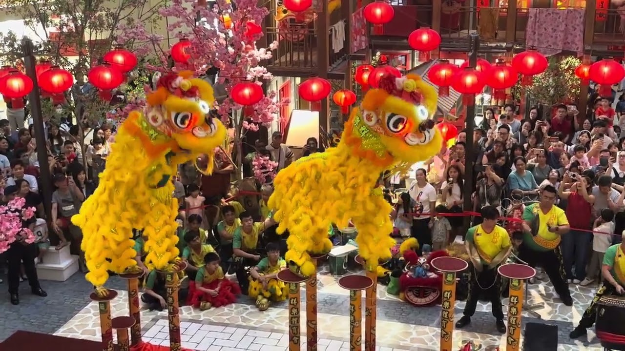 CNY Acrobatics Lion Dance celebration at Mid Valley Mega Mall 2026