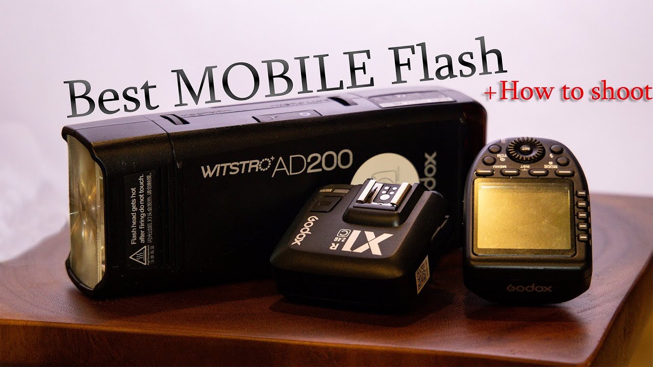 My PERFECT mobile FLASH SETUP (Godox AD200) + How to shoot self portraits