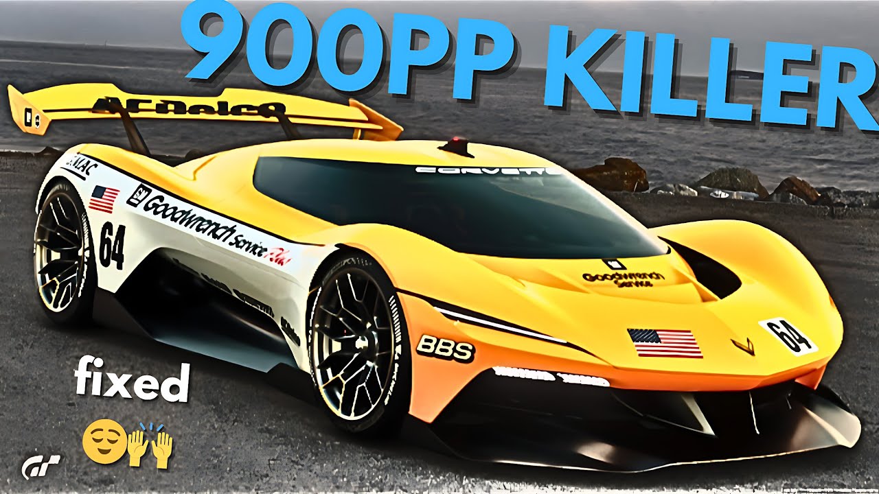 GT7|WTC 900PP Tune|Corvette CX.R|V1.63