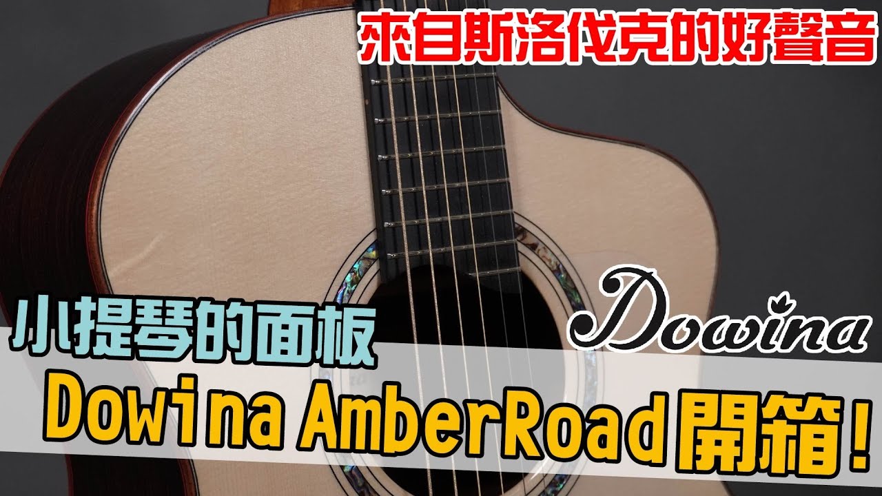 用小提琴面板做的吉他!?來自斯洛伐克的好聲音 Dowina吉他開箱!【白懂 Bai Tone】懂吉他