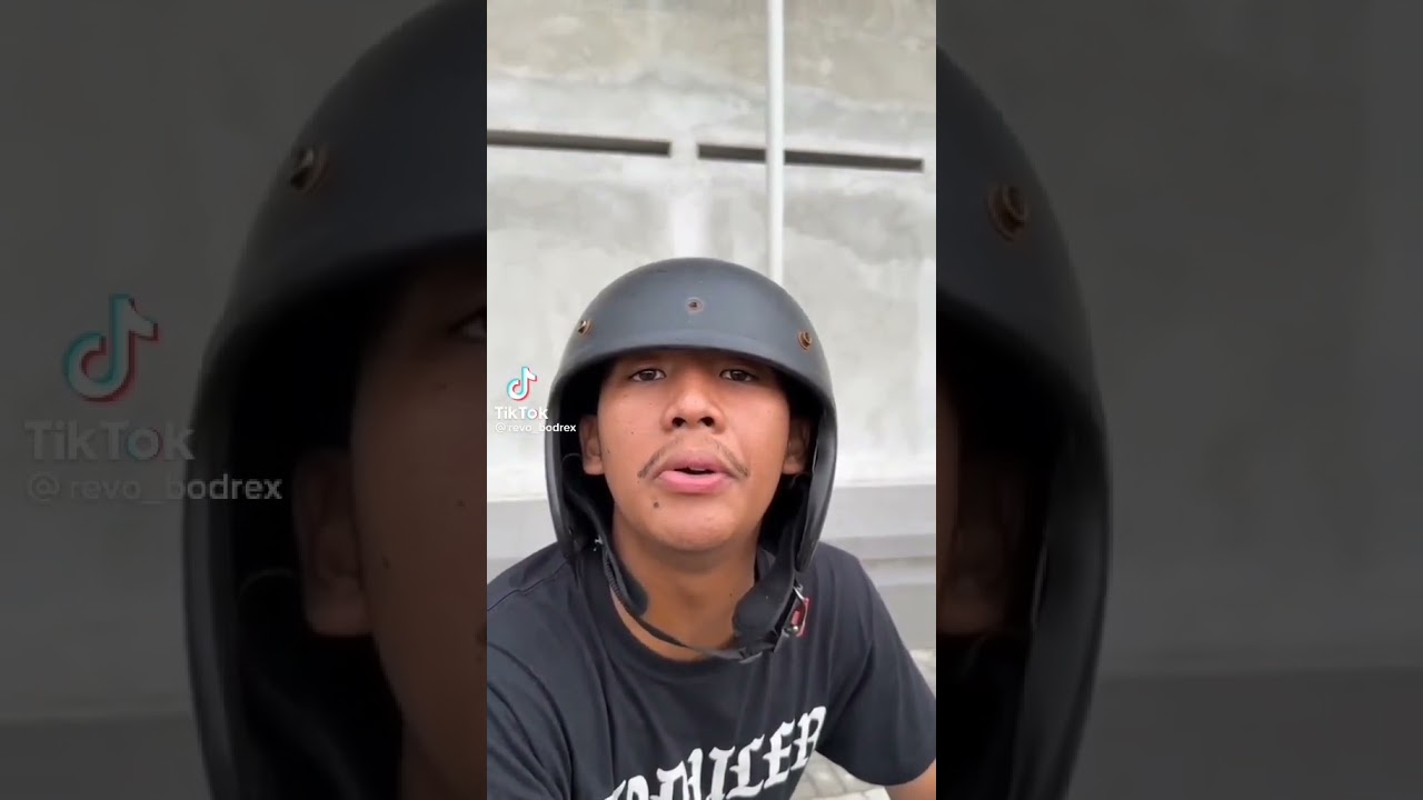 helm ku memang bogo, tapi motor ku bikin melongo, meledak