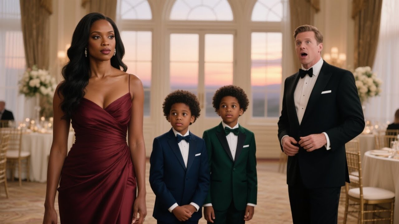 A MILLIONAIRE TRIES TO SHAME EX AT THE GALA EVENT, AND DISCOVERS TWO SONS - TWINS HE NEVER KNEW!!