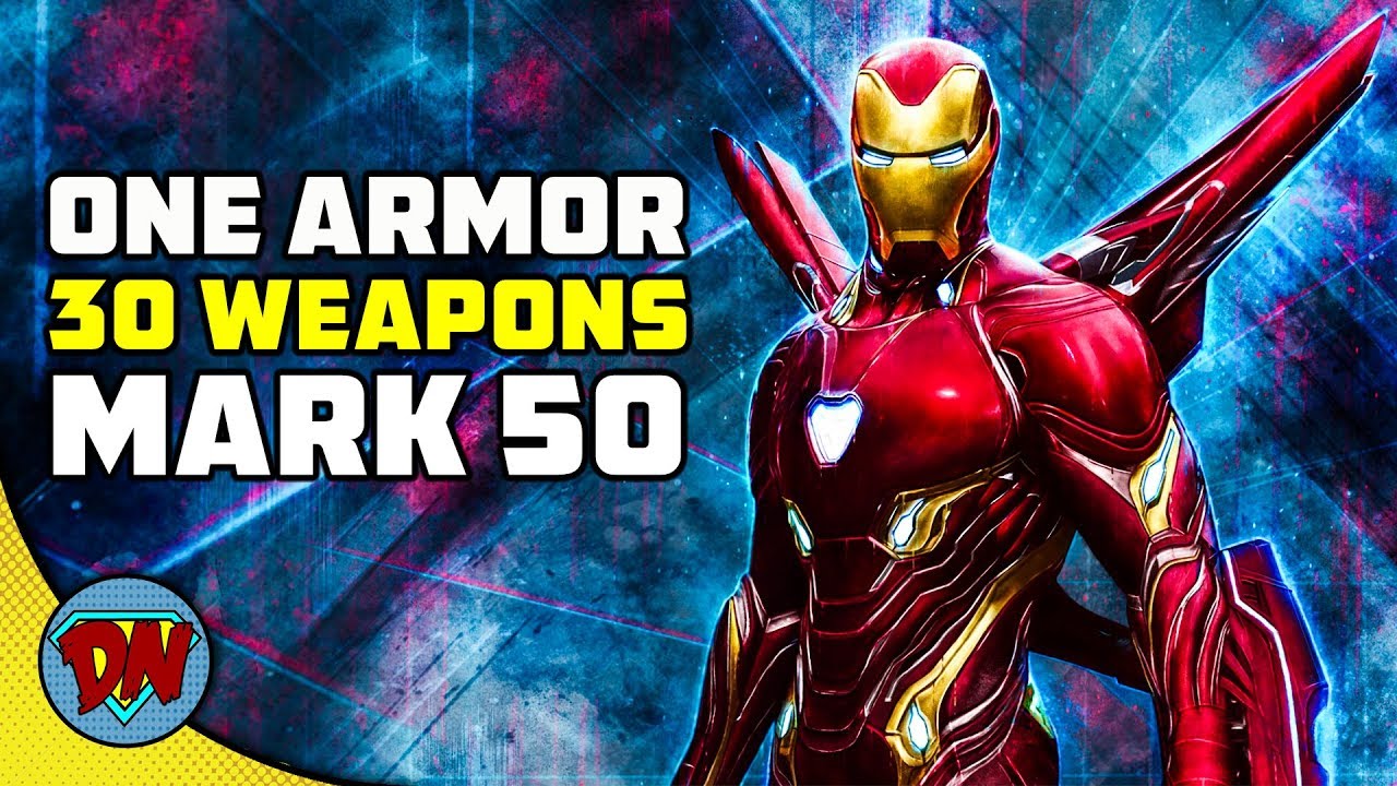 Iron Man Endgame & Infinity War Armor - Features and Weapons | Explained in Hindi