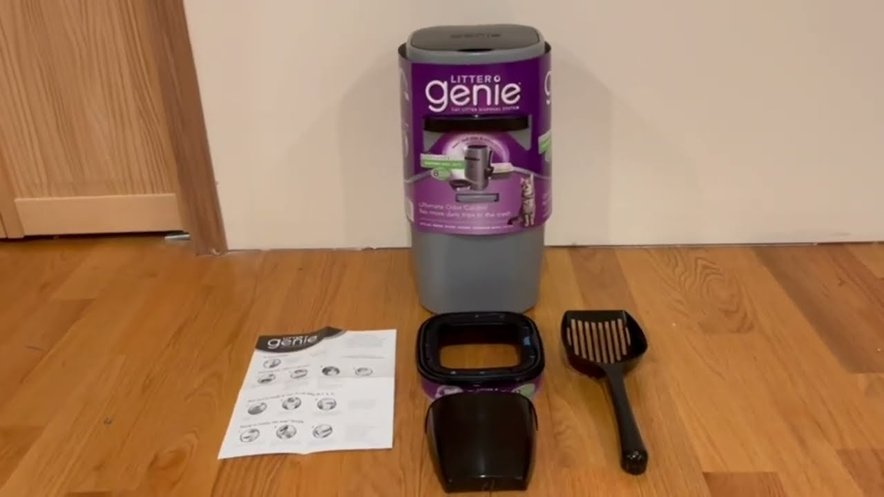 Litter Genie Plus Pail, Ultimate Cat Litter Disposal System, Locks Away odors Review
