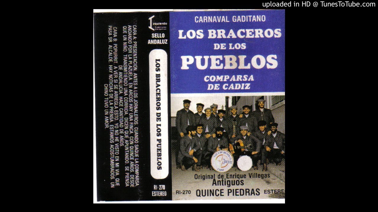 1985 Comparsa Braceros de pueblo (Enrique Villegas) 10- Popurrí