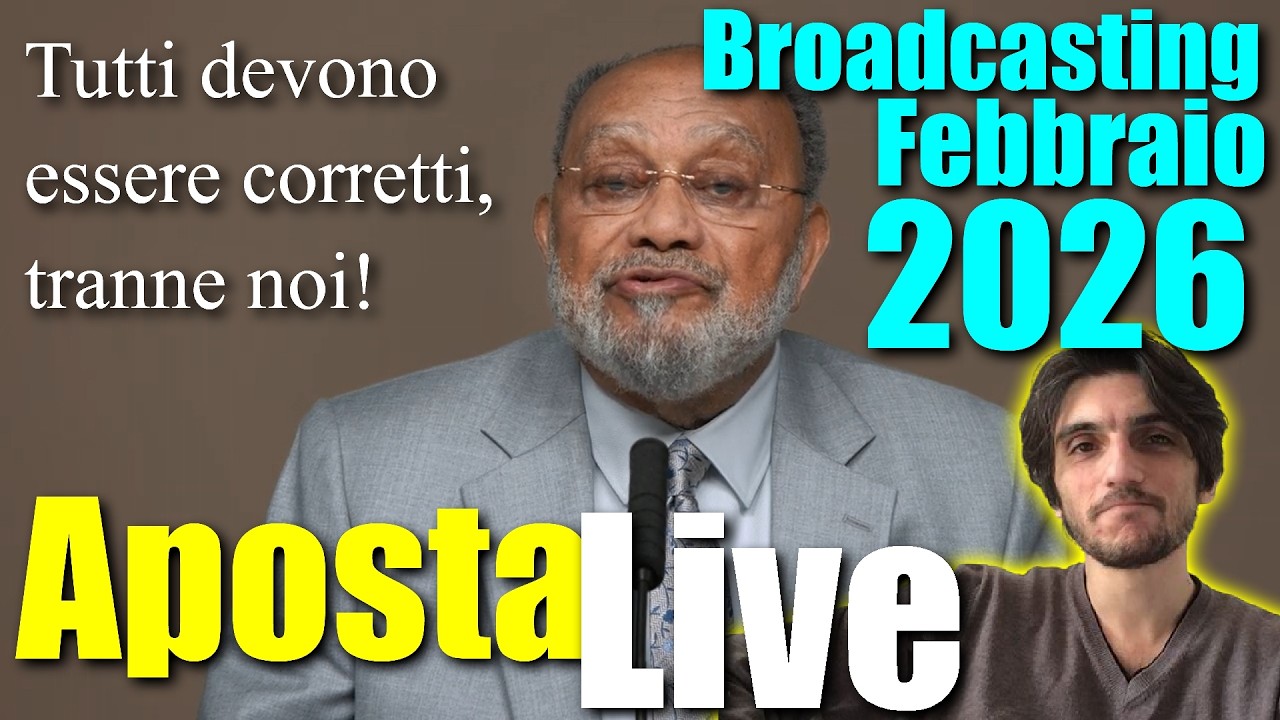 TESTIMONI di GEOVA: il CORPO DIRETTIVO non ha BISOGNO di CORREZIONE (Apostalive)