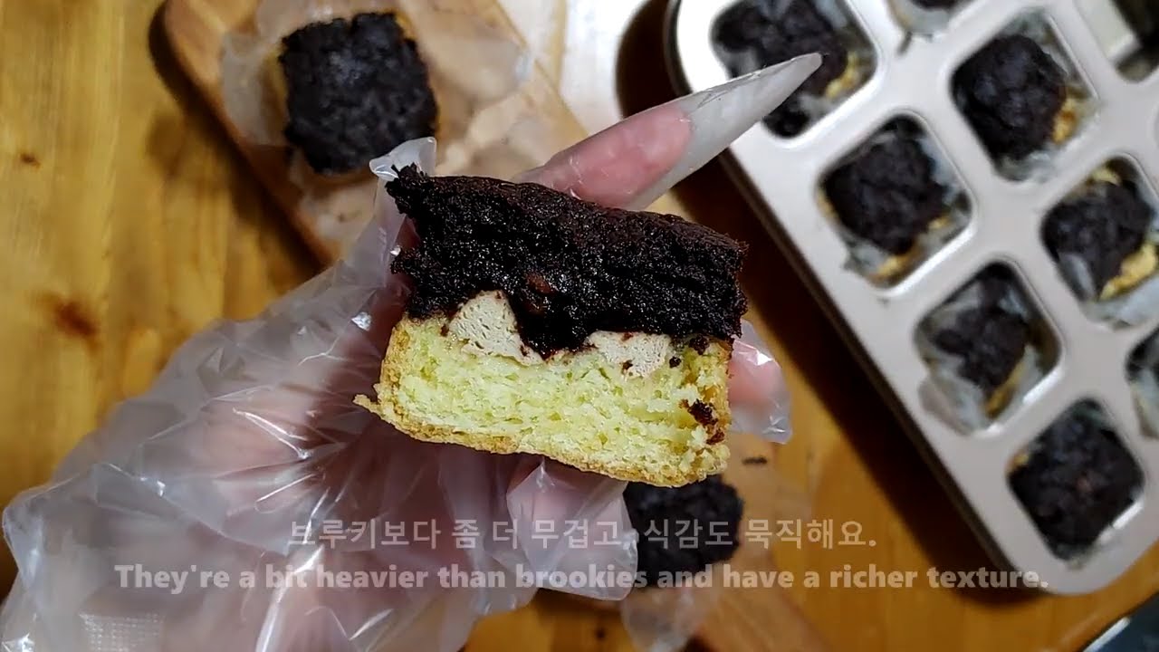 브라우니 스콘 만들기 Making Brownie Scones