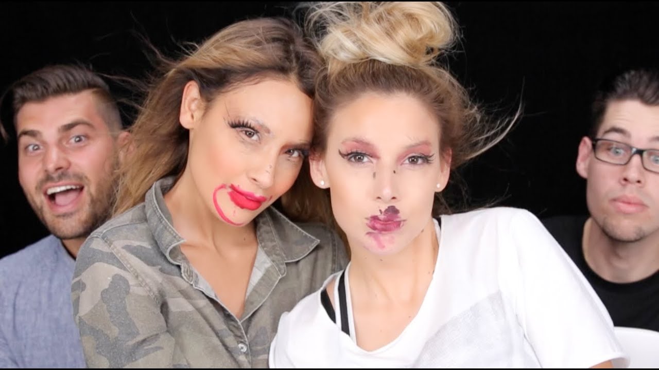 Not My Hands Makeup Challenge ♡LUSTRELUX/ DESI PERKINS COLLAB