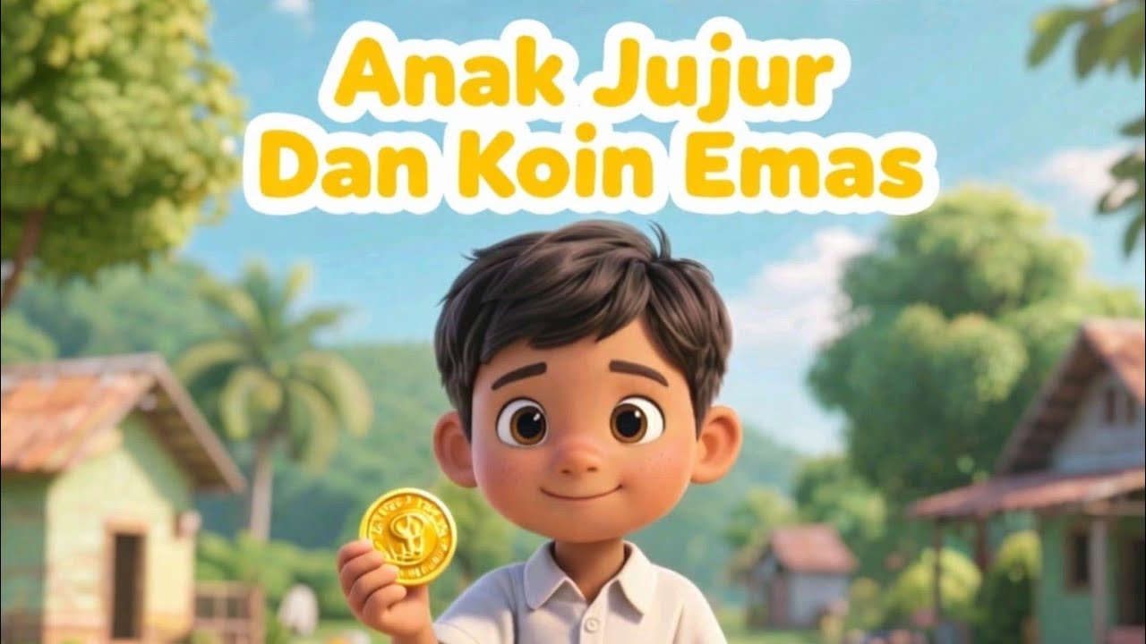 Anak Jujur dan Koin Emas 🪙✨ Cerita Anak Penuh Pesan Kejujuran