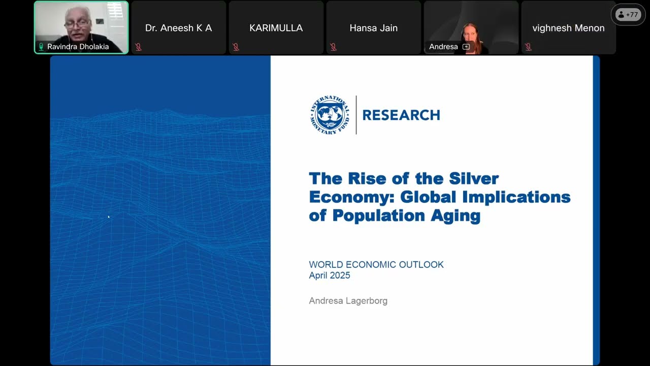 Global Implications of Population Aging - EGROW Webinar